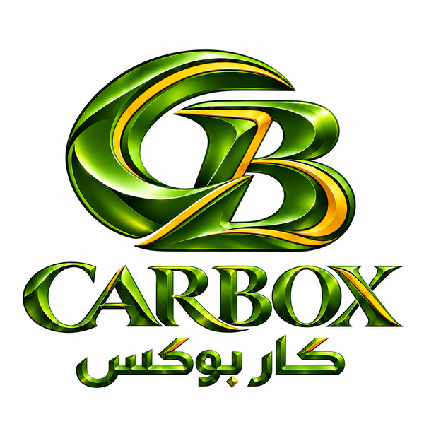 CARBOX كار بوكس green and gold CB logo