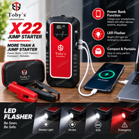 Toby's X22 power bank and LED flasher - Carbox Kuwait