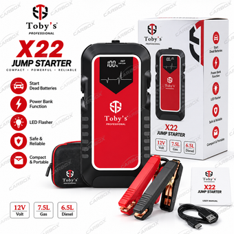 compare product Toby's X22 Portable Jump Starter & Power Bank | جهاز اشتراك بطارية X22