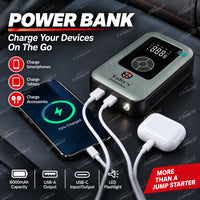 Toby's X24 8000mAh power bank with USB-A and USB-C - Carbox Kuwait